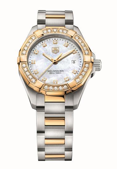 TAG Heuer Aquaracer竞潜 300米 自动女士潜水表2