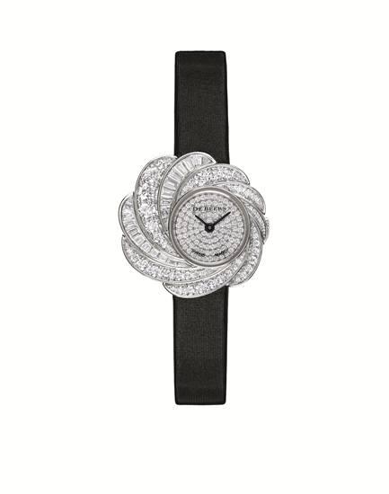 DE BEERS ARIA光之舞全镶钻手表