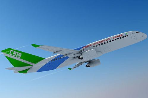 C919模型图
