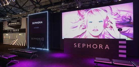 Sephora-Day现场布置