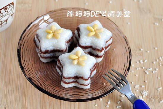 松仁豆沙米糕