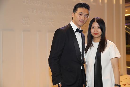 《时尚新娘》执行出版人兼主编冷雨璇女士、著名摄影师柴利增