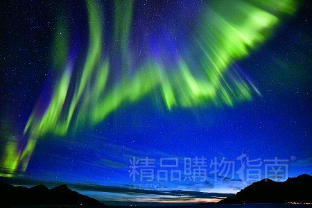 北欧的极光也算是世界奇景之一。