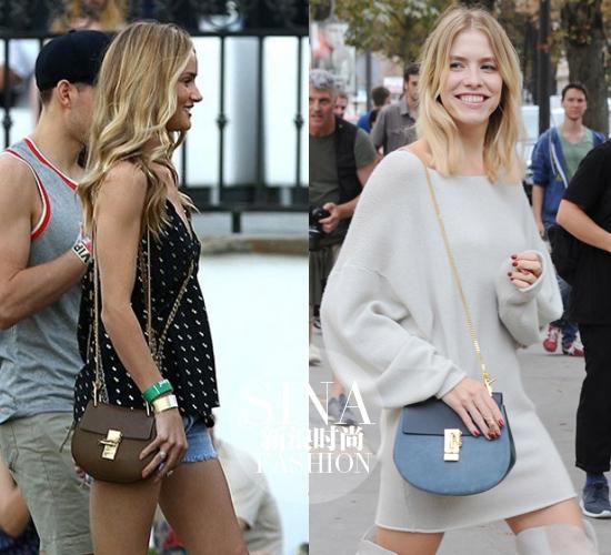 左:Rosie Huntington-Whiteley 右:俄罗斯名媛Elena Perminova
