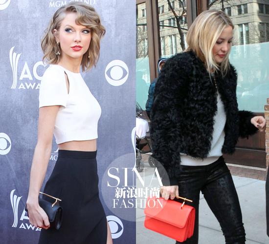左:Taylor Swift 右:Kate Hudson