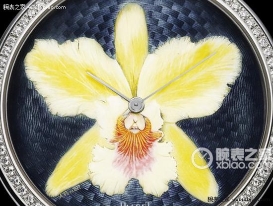 伯爵Altiplano系列白金钻石超薄机械腕表表盘
