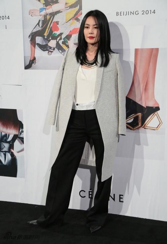 Celine-2014北京秋冬大秀红毯