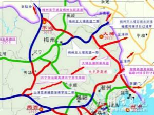 梅大高速二期及东延线
