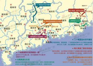 六条高速路线路图