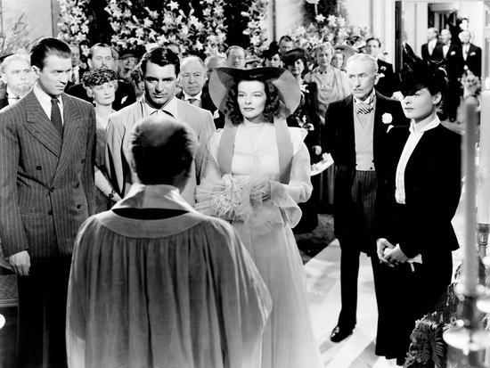 《费城故事》中的Katharine Hepburn