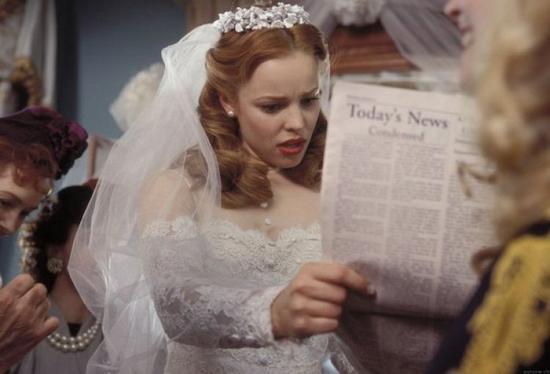 《恋恋笔记本》中的Rachel McAdams