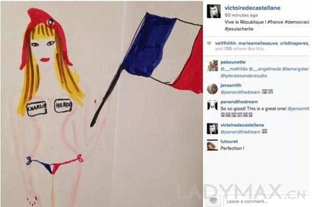 Victoire de Castellane's instagram。