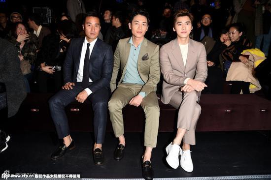 张孝全、朱亚文、李易峰助阵Gucci秀场