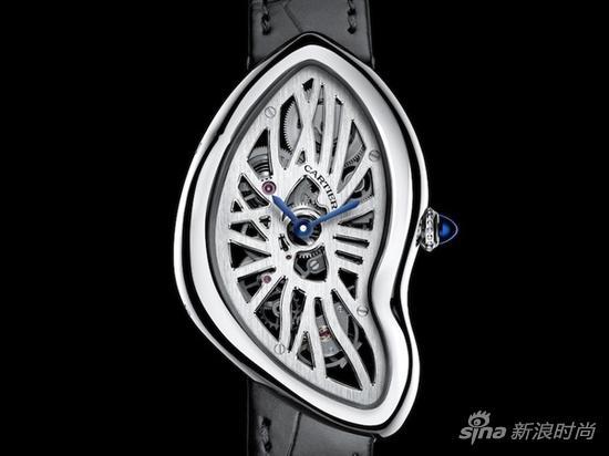 Cartier Crash 镂空腕表