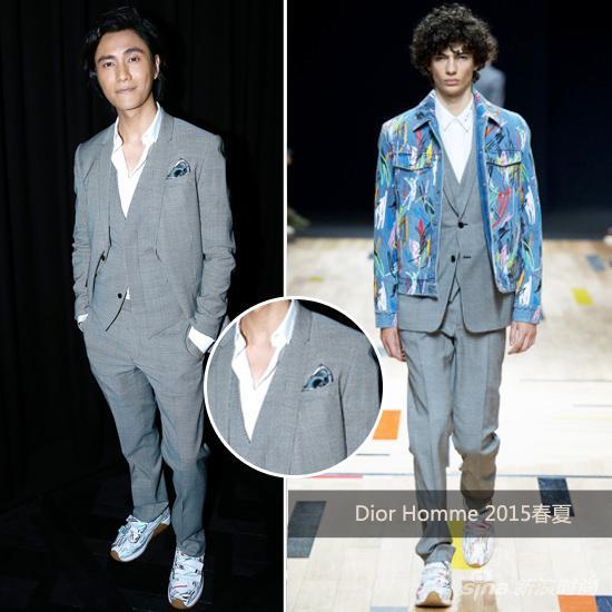 陈坤IN Dior Homme2015春夏系列