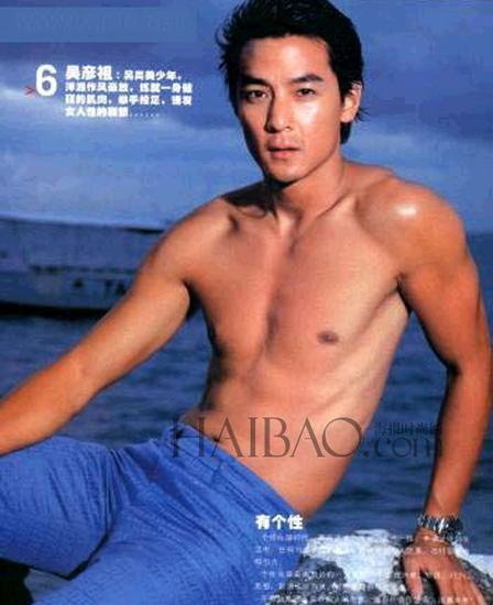 吴彦祖昔日旧照