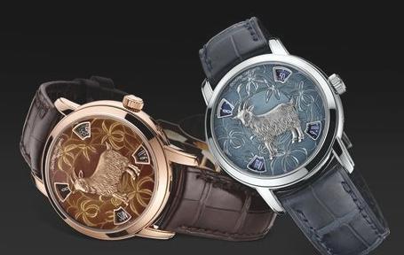 江诗丹顿 Métiers d’Art艺术大师中国十二生肖传奇系列之羊年腕表