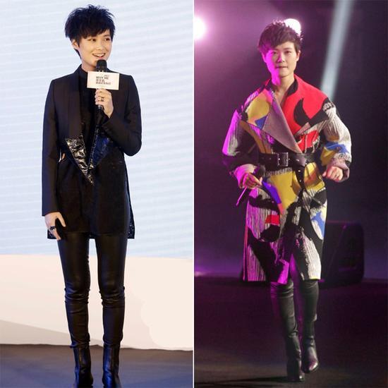 李宇春演唱会造型