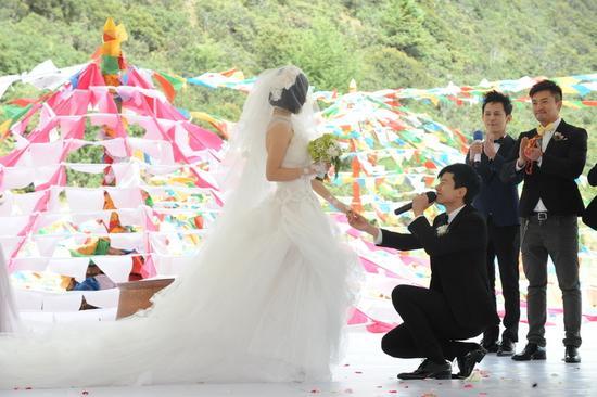 张杰求婚谢娜
