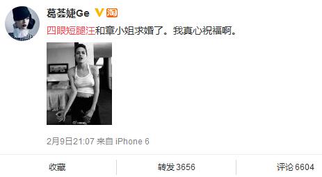 葛荟婕微博截图