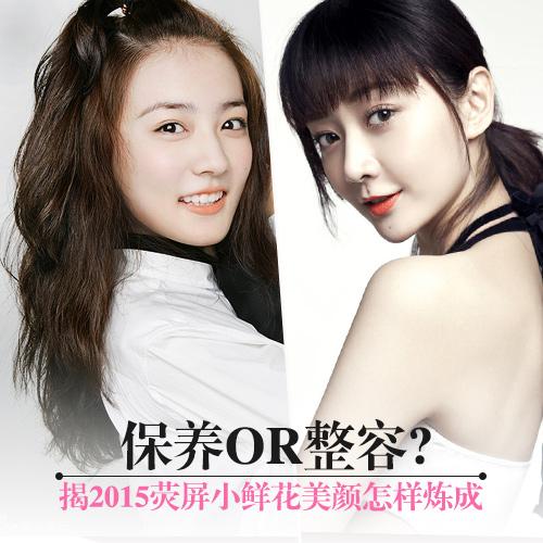 2015荧屏小鲜花美颜炼成记