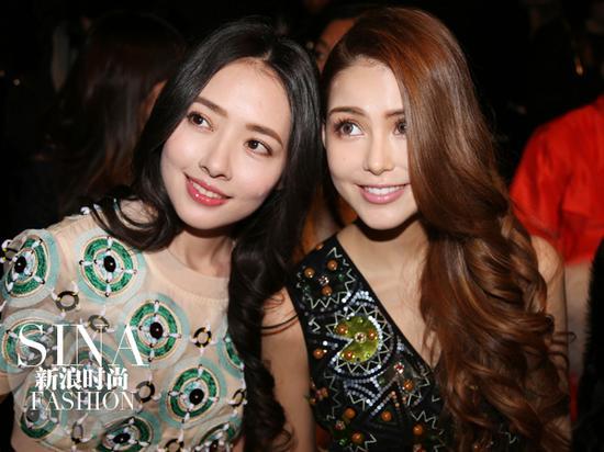 昆凌&郭碧婷 秀场相遇