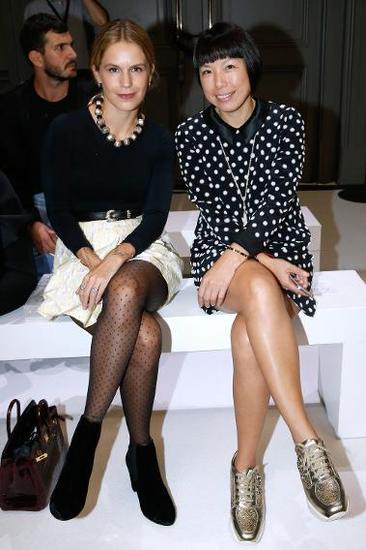 Eugenie Niarchos & Angelica Cheung