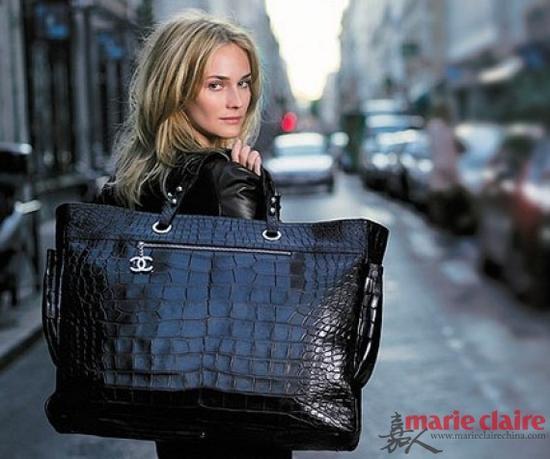Diane Kruge代言Paris Biarittz包袋