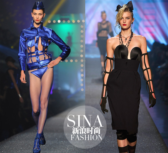 尖锥胸衣成为Jean Paul Gaultier 标志性设计元素