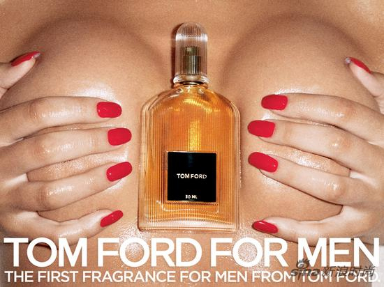 Tom Ford 男士香水广告