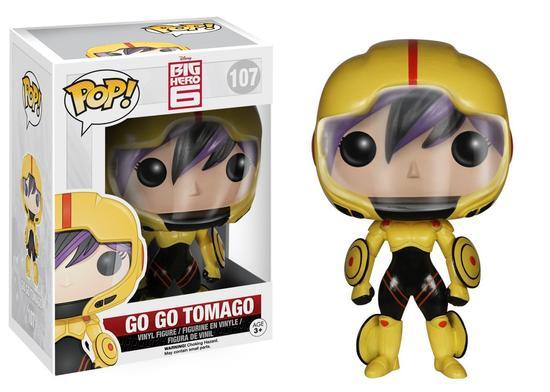FUNKO POP系列 迪士尼 超能陆战队 自行车送信员-神行太保公仔玩具