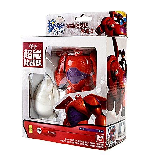 BANDAI 万代 儿童动漫周边玩具 迪士尼捣蛋总动员人物蛋 超能陆战队 E86749