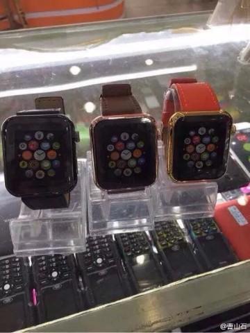 山寨Apple Watch(新浪科技配图)