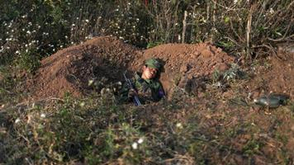 果敢同盟军中出现少年兵