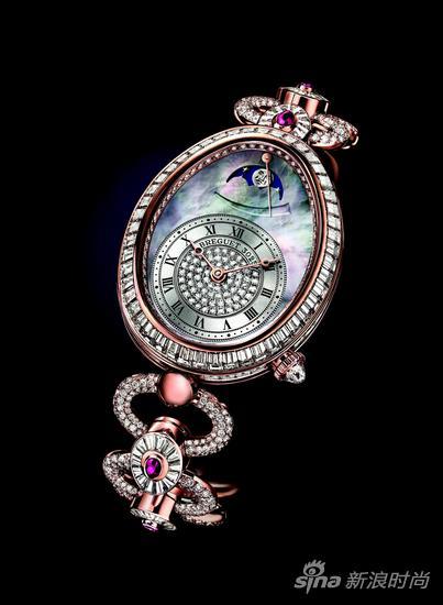 宝玑(BREGUET)那不勒斯王后系列REINE DE NAPLES HAUTE JOAILLERIE 8909 高级珠宝腕表
