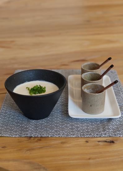 手磨豆腐使用了北海道的进口豆浆