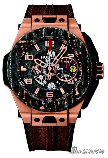 HUBLOT宇舶表Big Bang法拉利金属碳纤维腕表-王金