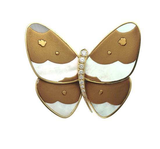 梵克雅宝Lacquered Butterflies漆绘蝴蝶