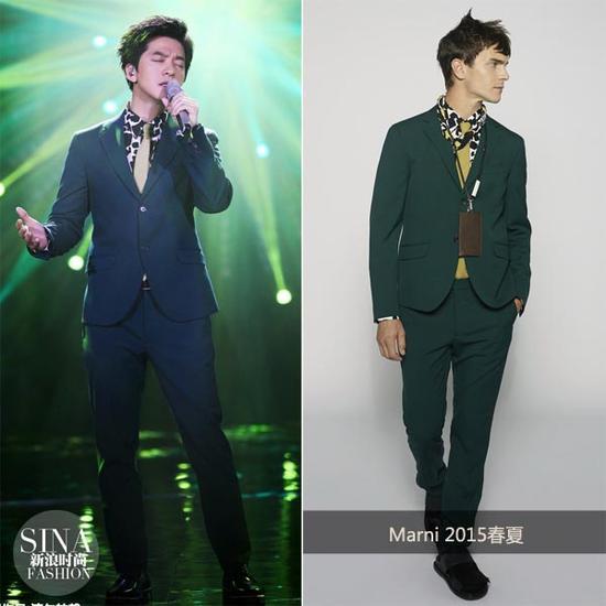 李健身穿Marni 2015春夏男装