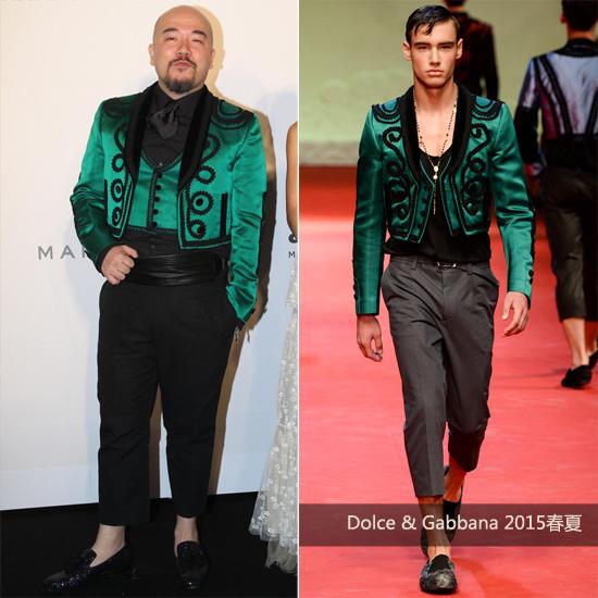 黄伟文in Dolce&Gabbana