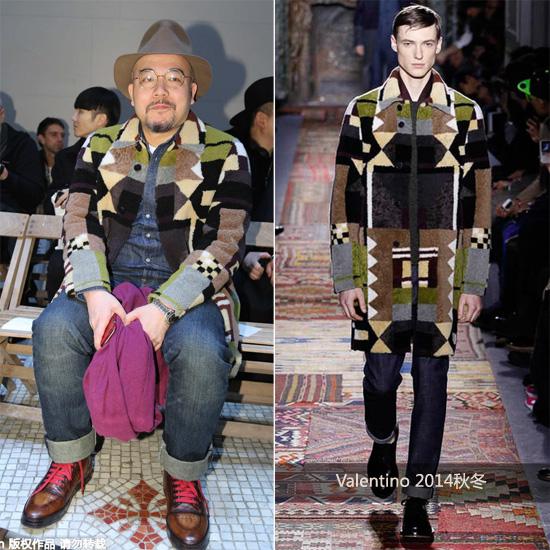 黄伟文 in Valentino