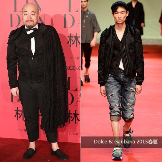 黄伟文 in Dolce&Gabbana
