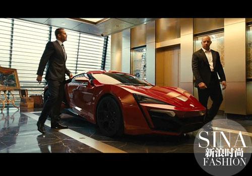 《速度与激情7》全球限量7台的Lykan Hypersport