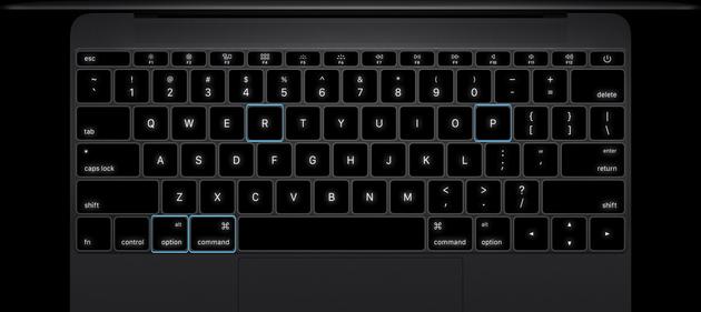 Command-Option-P-R 重置NVRAM