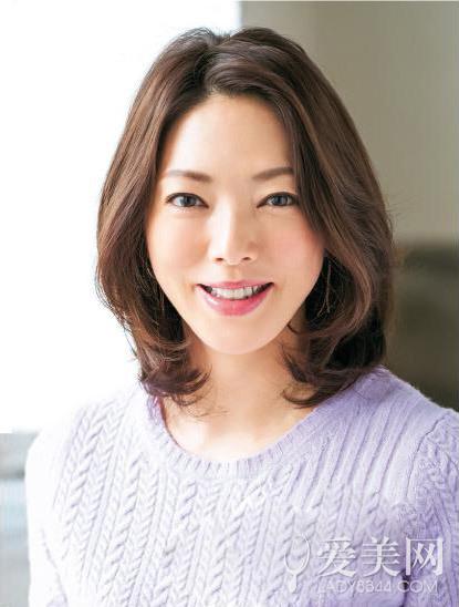 中分卷发