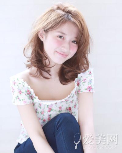 性感中卷发