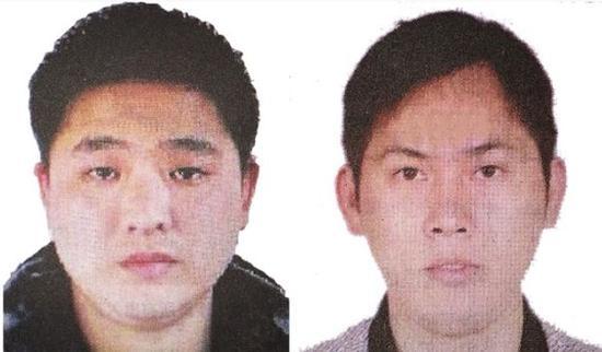 警方掌握其中两名绑匪的照片