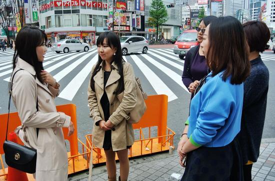东京街头访问日本消费者