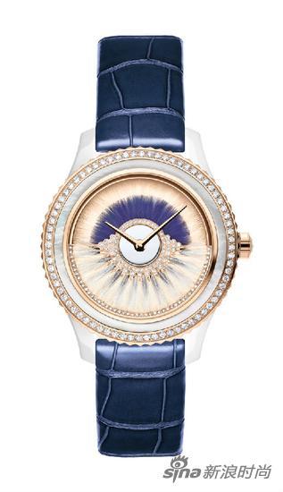 Dior VIII Grand Bal系列“Cancan”玫瑰金与高科技精密陶瓷腕表 价格店洽
