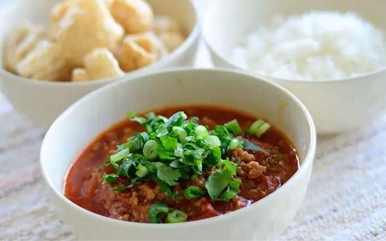 西红柿猪肉酱